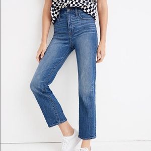 Madewell Classic Straight Leg Jeans